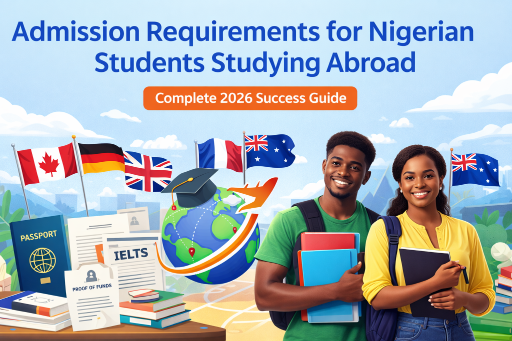 Admission Requirements for Nigerian Students Studying Abroad