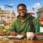 Cheapest countries in Europe for Nigerian students planning affordable study abroad in Germany, Poland, Hungary, Lithuania, and Portugal