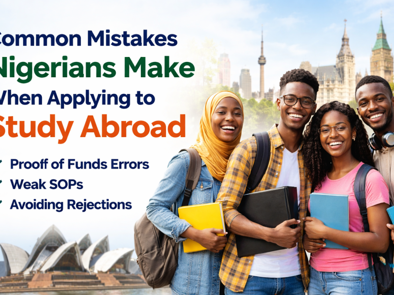 Common Mistakes Nigerians Make When Applying to Study Abroad