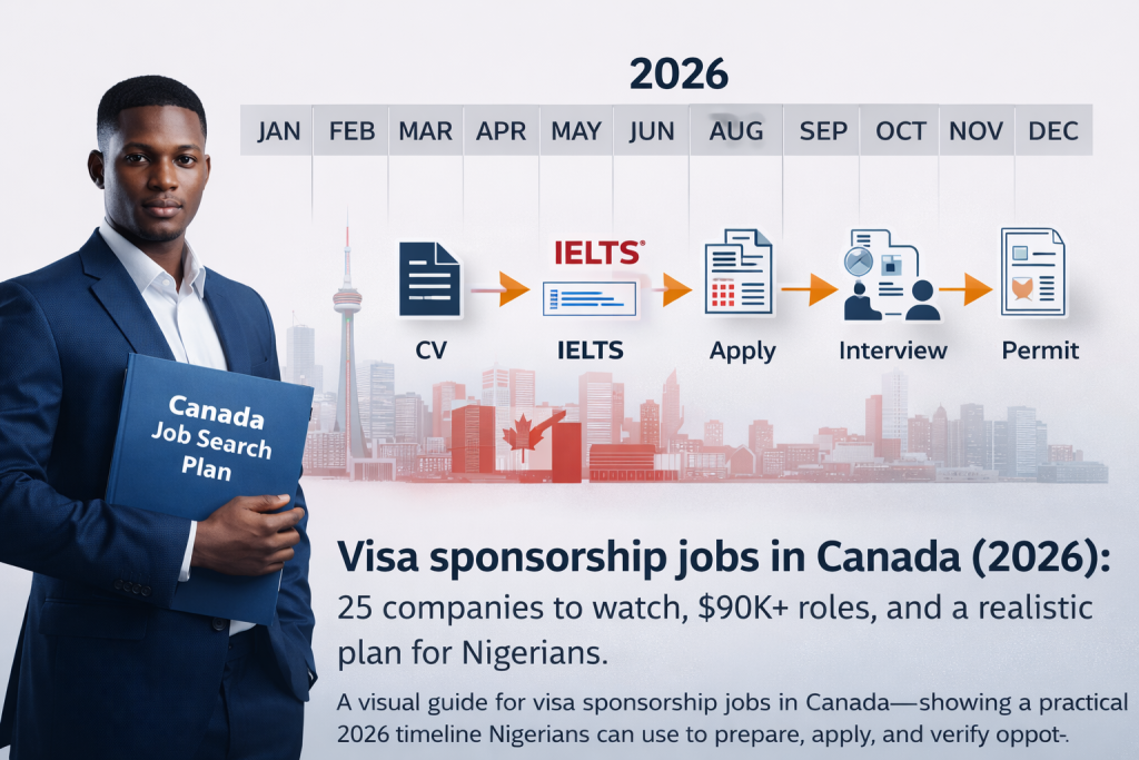 Visa sponsorship jobs in Canada: 25 companies paying $90K+ in 2026 hiring guide