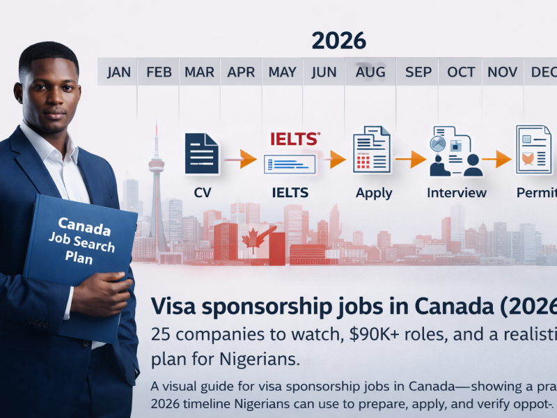 Visa sponsorship jobs in Canada: 25 companies paying $90K+ in 2026 hiring guide