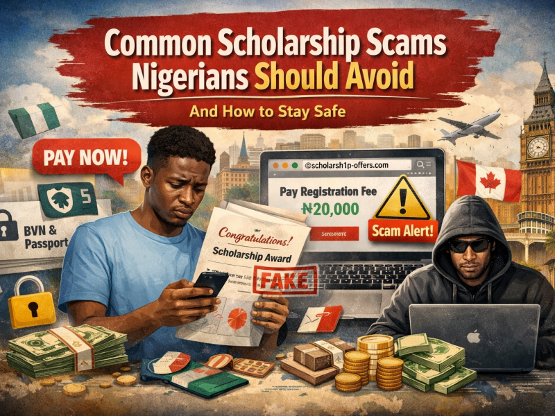 Common Scholarship Scams Nigerians Should Avoid