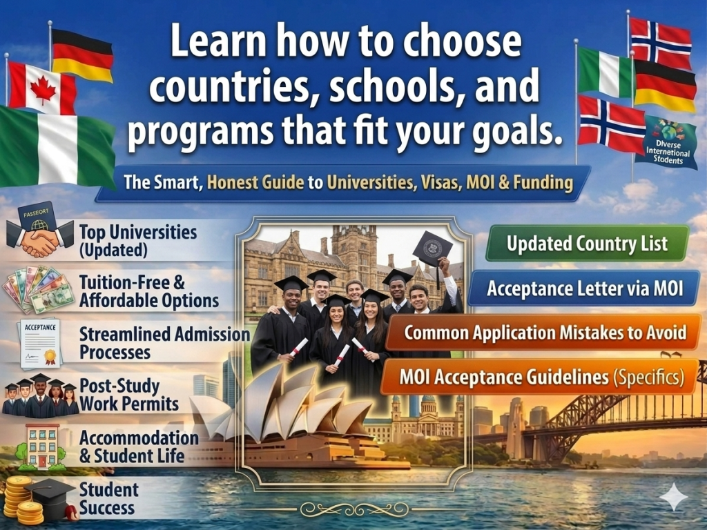 How to Choose Countries, Schools, and Programs That Fit Your Goals