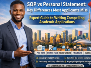 SOP vs Personal Statement: Key Differences Most Applicants Miss