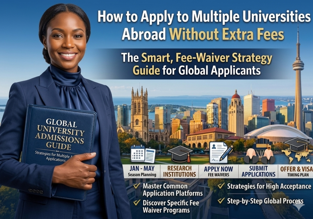 How to Apply to Multiple Universities Abroad Without Paying Extra Fees