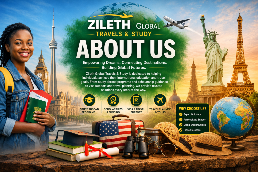 About Zileth Global Travels & Study Nigeria